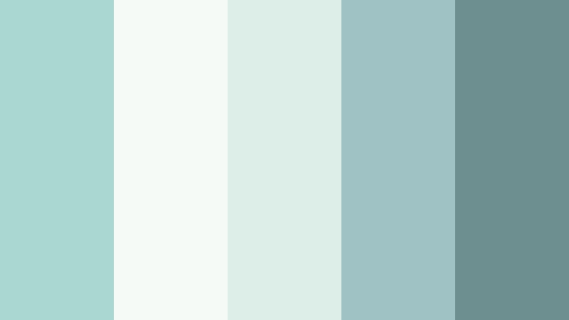 morning mist lagoon pale lagoon color palette with hex codes