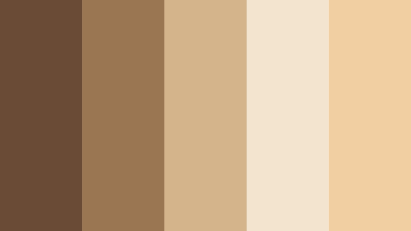 morning oatmeal bowl soft cocoa brown color palette with hex codes