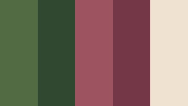 moss berry hearth complementary color color palette with hex codes