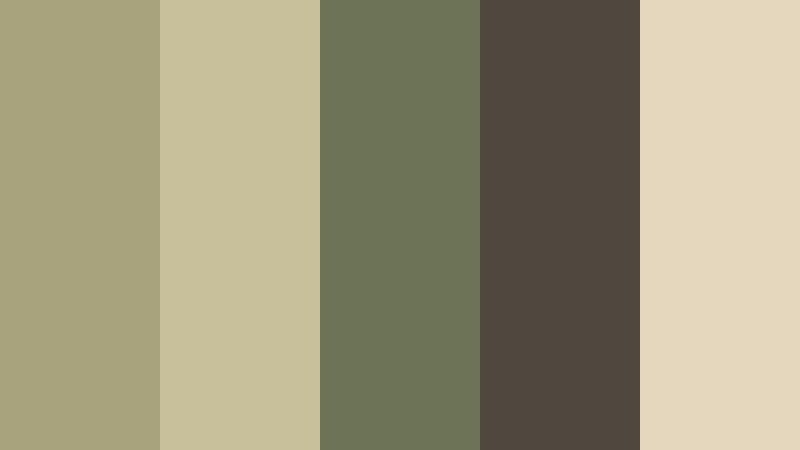 mossy portrait film look color color palette with hex codes