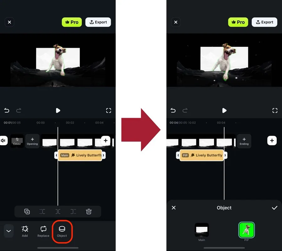 filmora object tracking