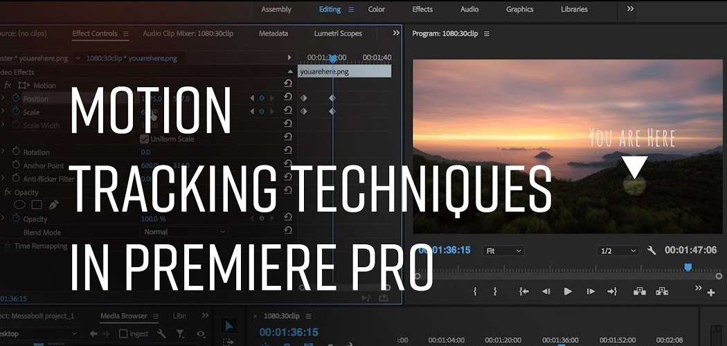 Dernière mise à jour | Suivi de mouvement dans Adobe Premiere Pro