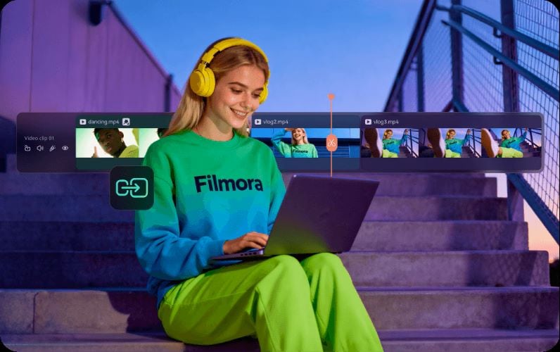 magnetic timeline in filmora