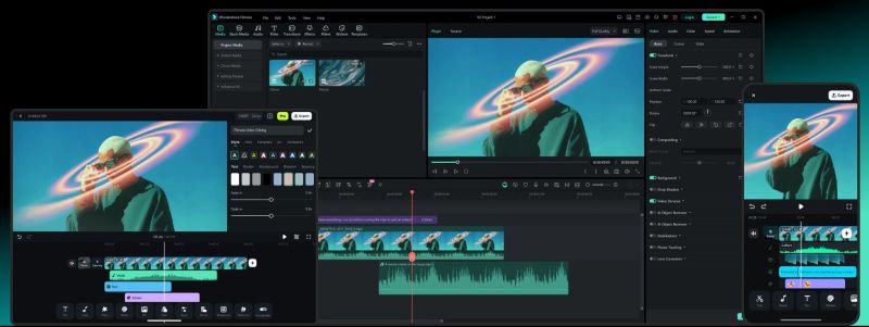 filmora across platforms