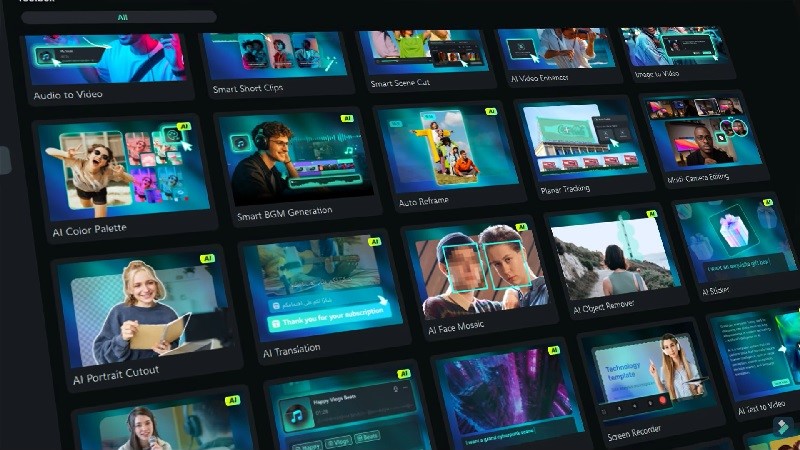 ai tools in filmora