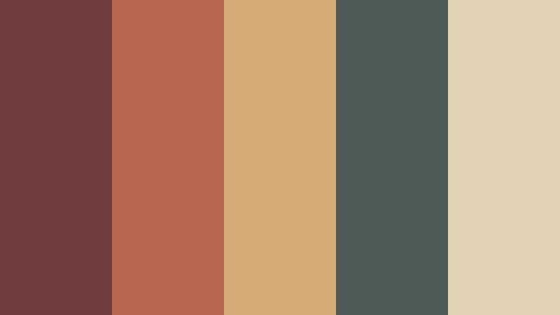 motor lodge maroon vintage color color palette with hex codes