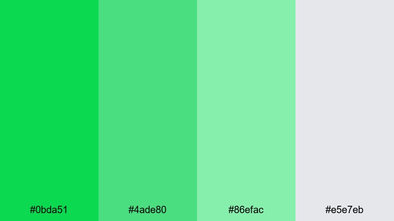 mountain meadow mist malachite color palette with hex codes