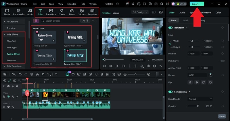améliorer le mashup et enregistrer la vidéo