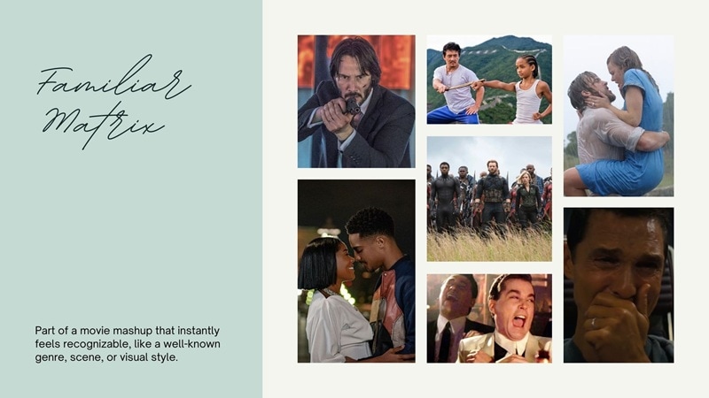 exemple de matrice familière