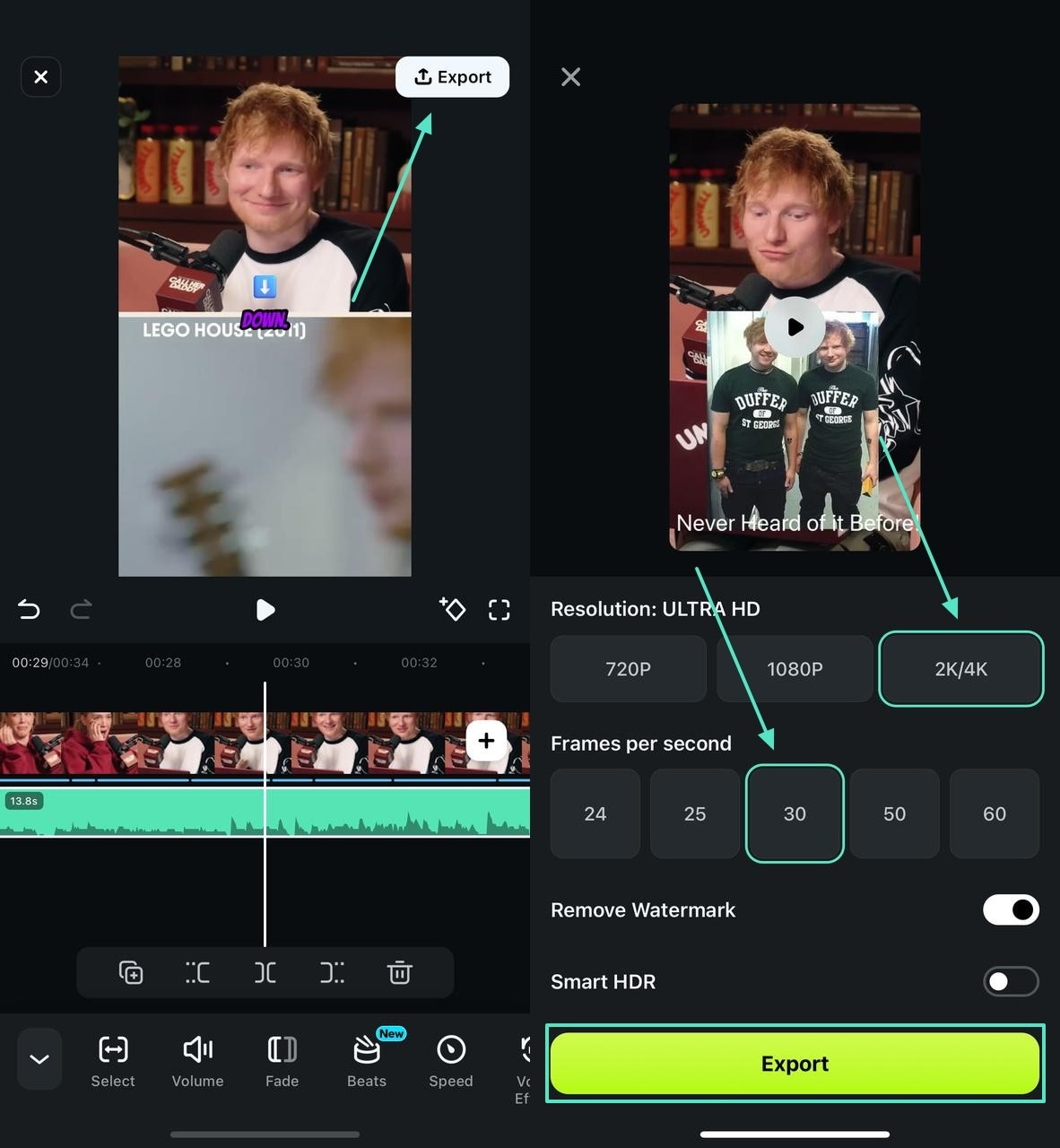 export video to mobile