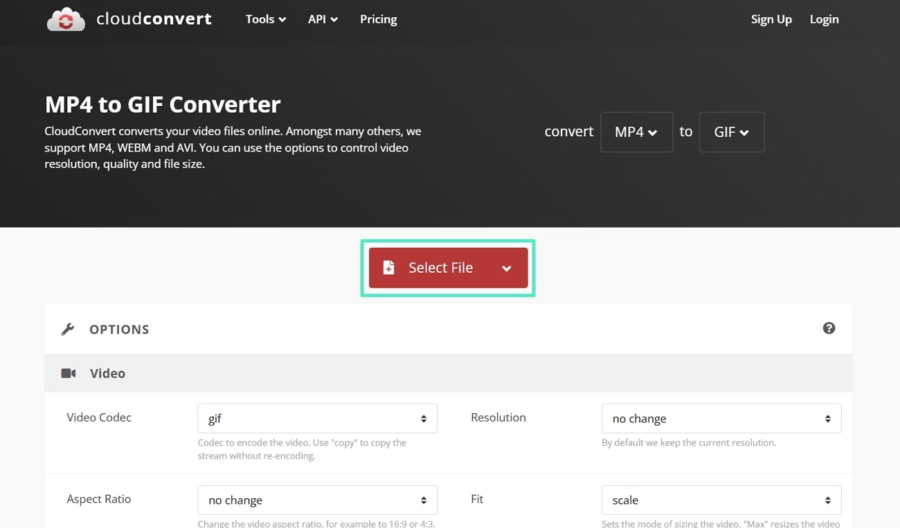 add files cloudconvert online