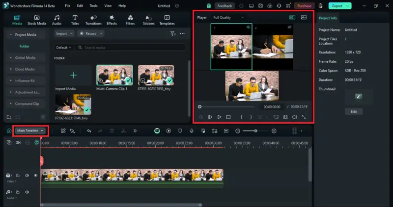 edit multiple camera videos