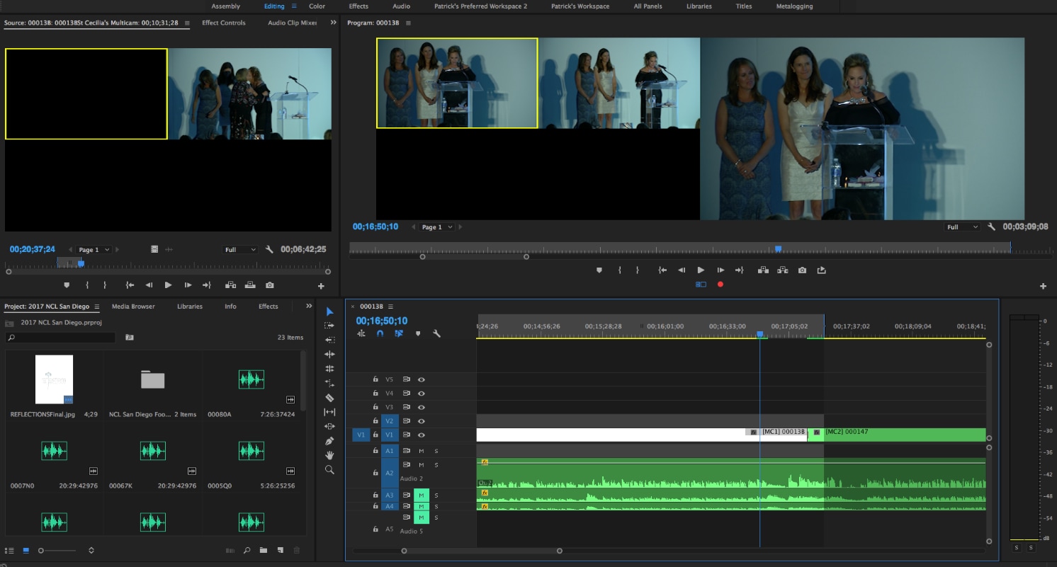 multi camera editing in premiere pro
