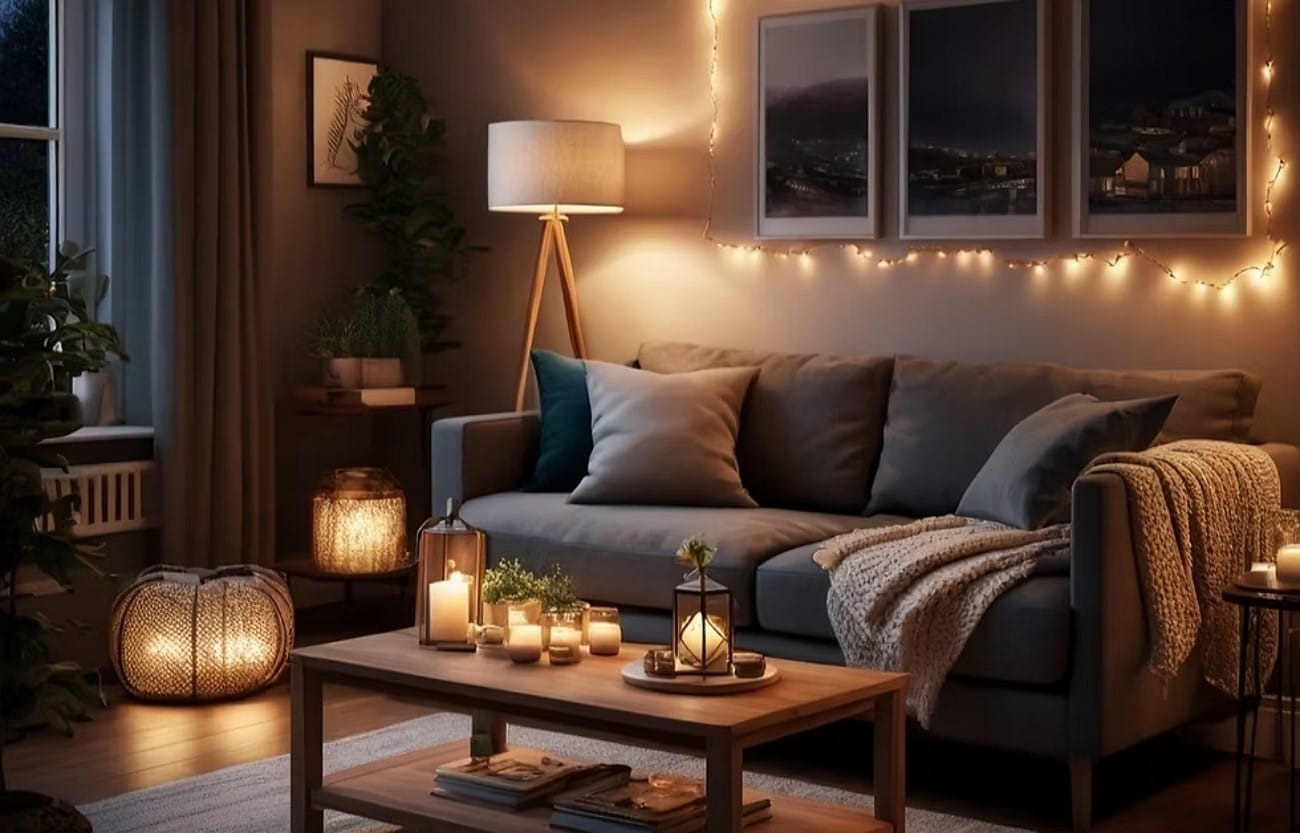 set up aesthetic location