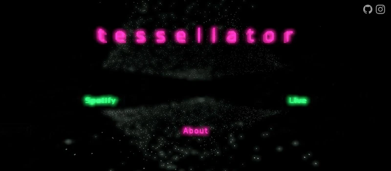 tessellator free music visualizer for spotify online