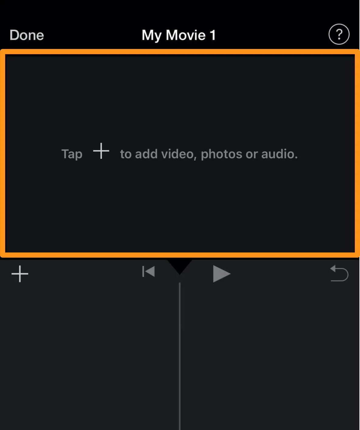 import a video into imovie 