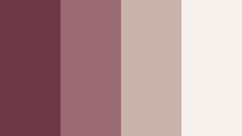 muted brand studio dusty maroon color palette with hex codes