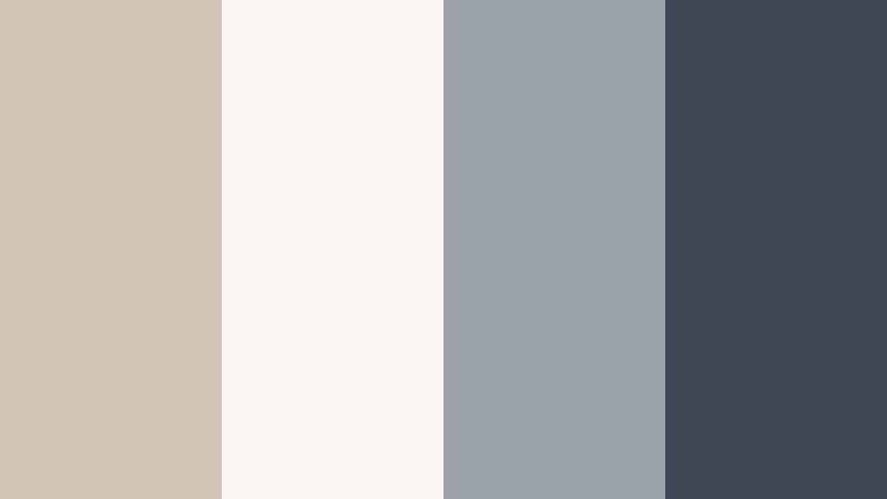 muted interface shell claystone color palette with hex codes