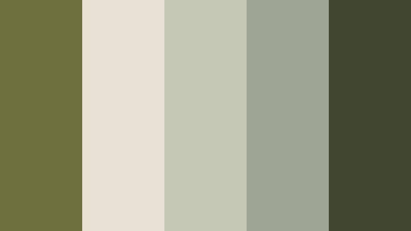 muted olive workspace classic olive color palette with hex codes