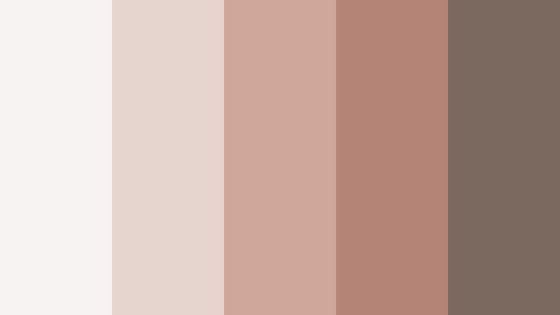 muted rose workspace rose gold mist color palette with hex codes