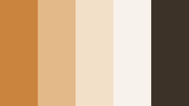 muted studio loft desert amber color palette with hex codes