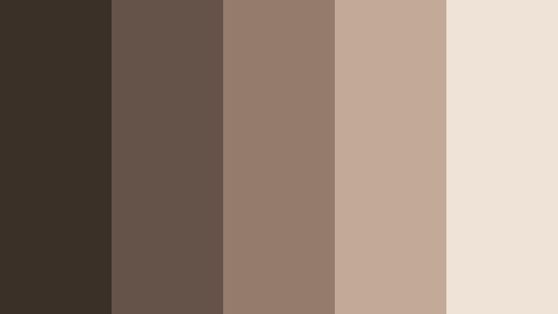 muted tech warmth sepia tone color palette with hex codes
