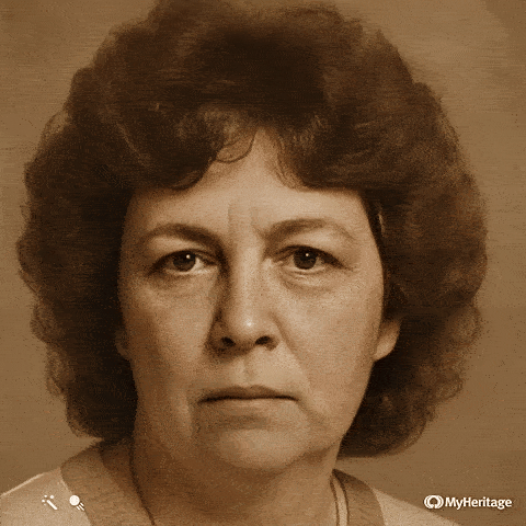 result of myheritage ai photo