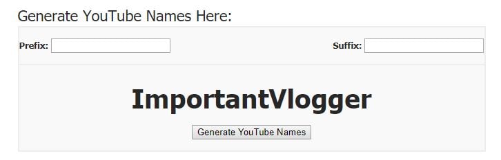 11 Best Free Youtube Name Generators You Should Know