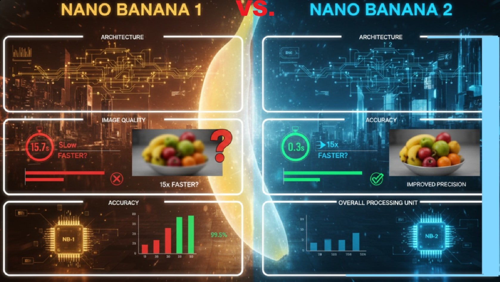 Nano Banana Pro vs 1