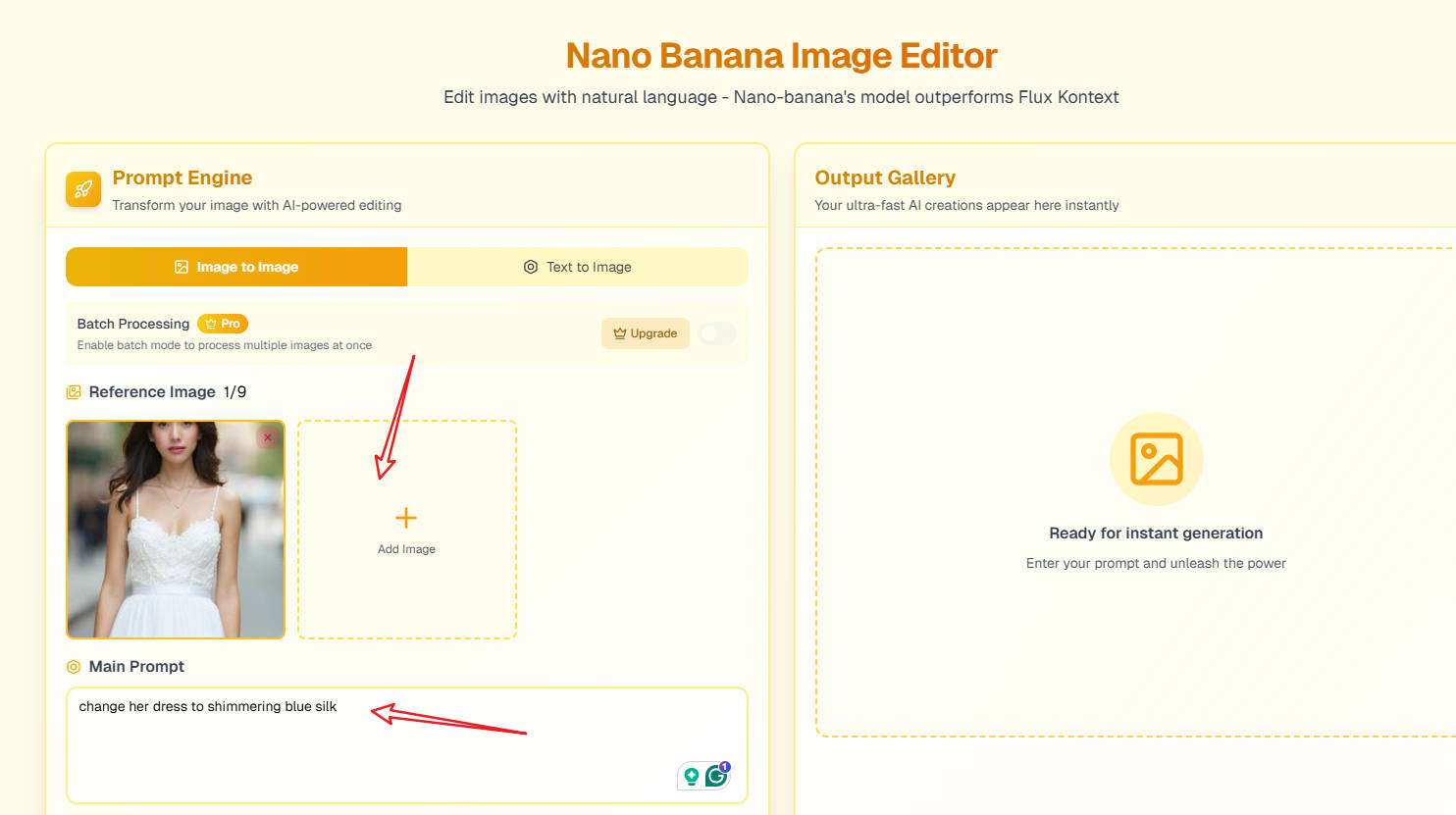 ai image editor nano banana
