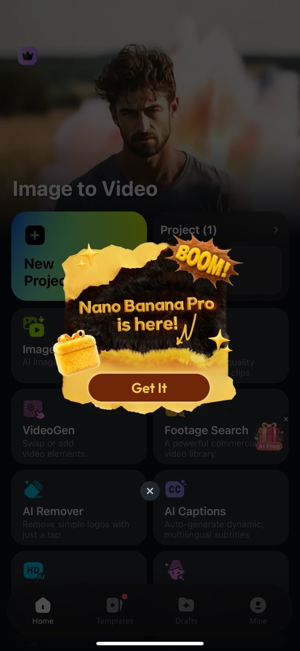 Filmora nano banana pro templates