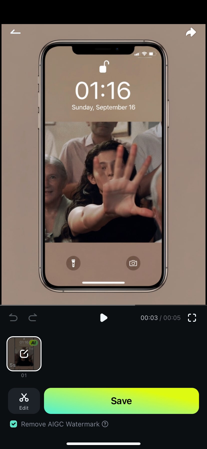 preview and save video