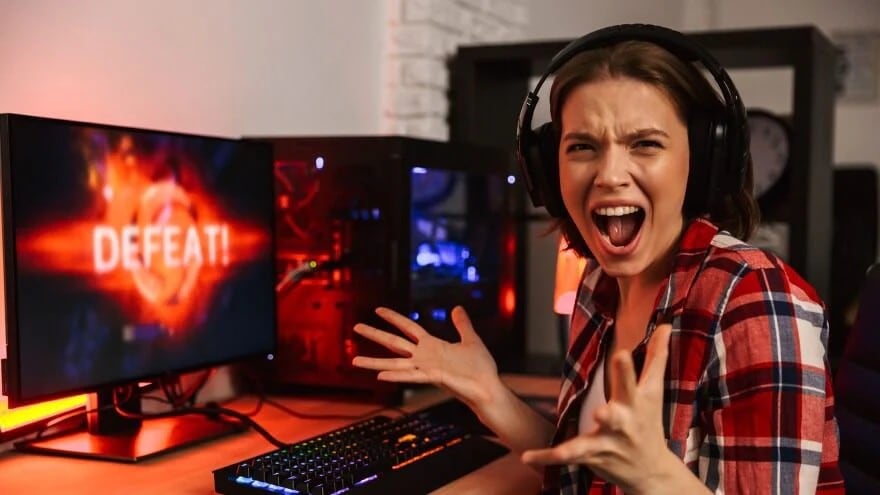 game over reaction video