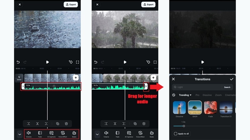 éditer l’audio et la vidéo