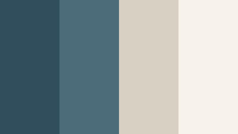 nautical linen calm harbor blue color palette with hex codes