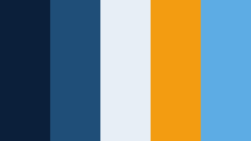 navy insight grid explainer video color color palette with hex codes