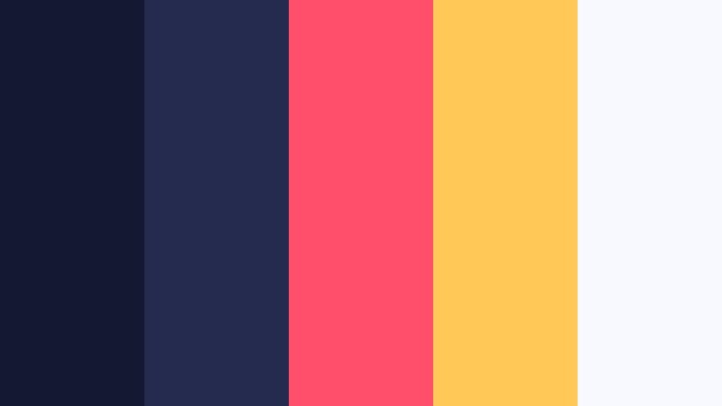 neon alley indigo moody indigo color palette with hex codes