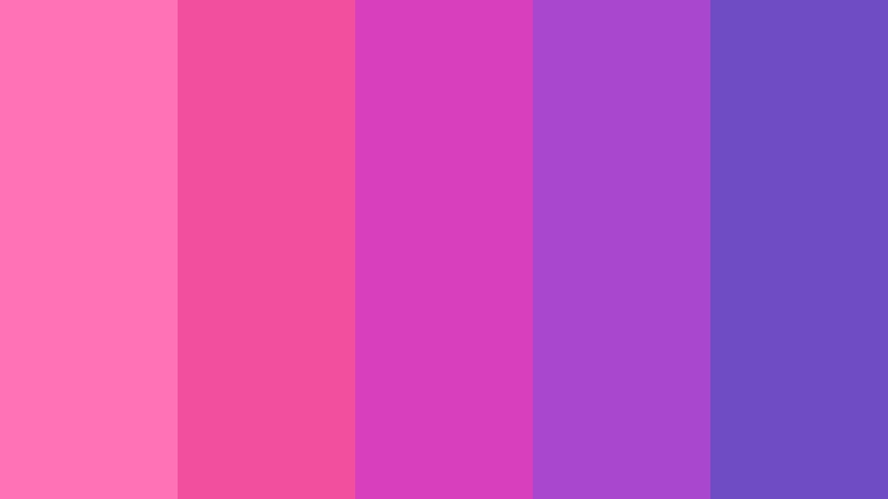 neon berry rush analogous color color palette with hex codes
