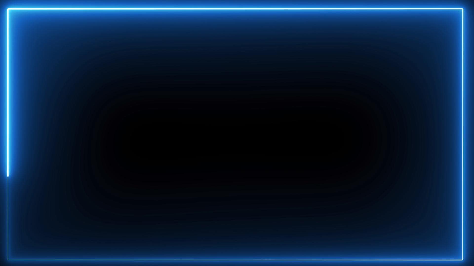 Neon Blue Border