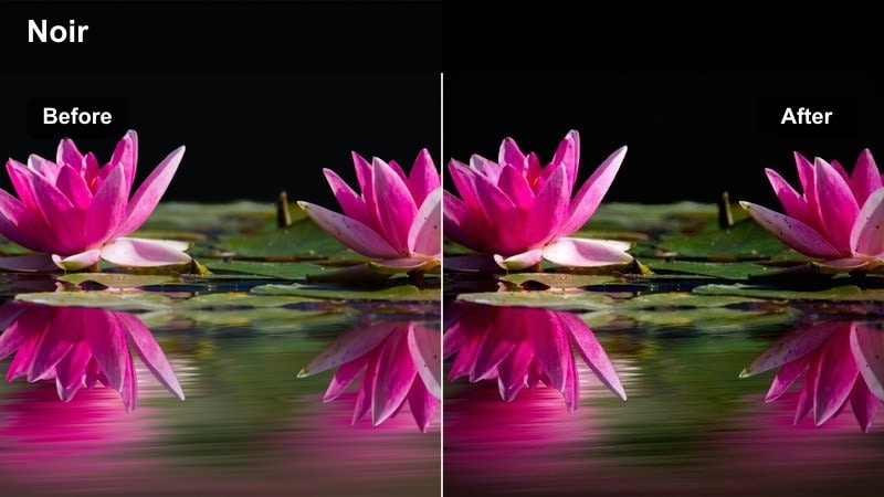 Model in streetwear under neon city lights with high-contrast cinematic tones.