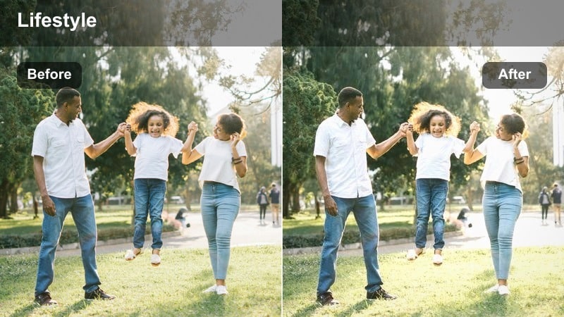 Handheld night city vlog with neon lights softly rendered and controlled contrast.