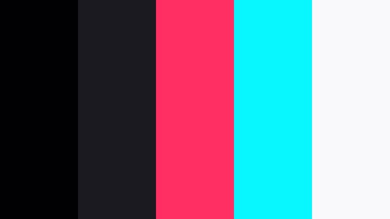 neon crosswalk pulse noir black color palette with hex codes