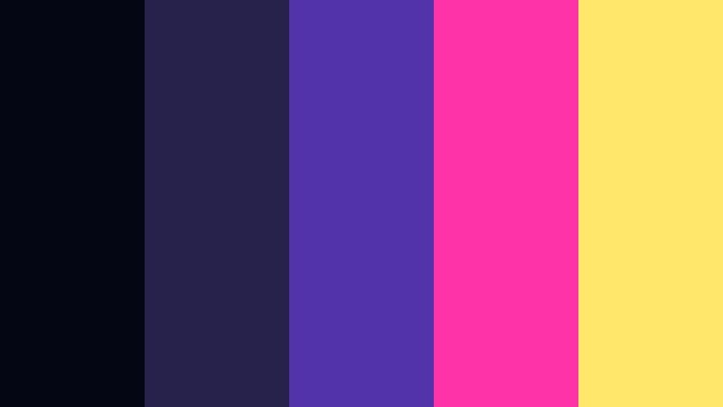 neon horizon echo twilight aurora color palette with hex codes