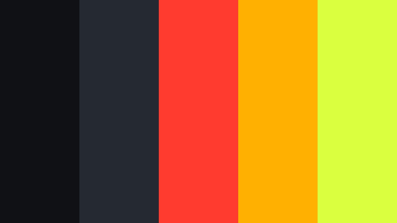 neon sale signal black friday color color palette with hex codes