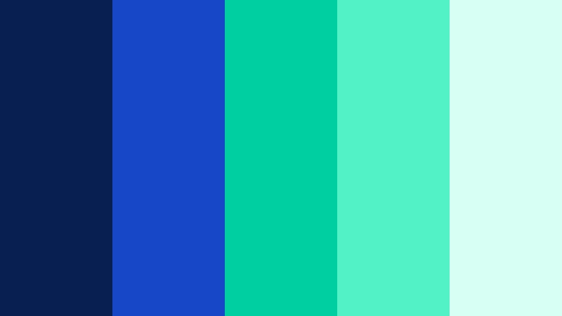 neon workflow pulse cobalt and mint saas dashboard color color palette with hex codes