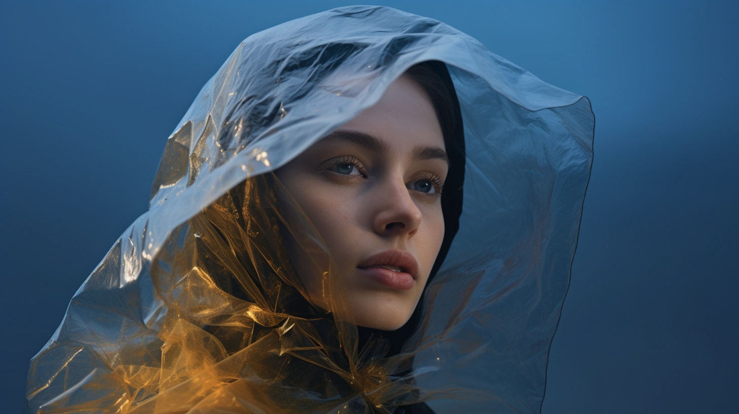 example ai image of retouched portrait