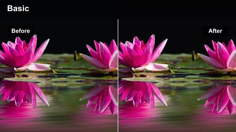 Creator filming a daytime vlog on a city sidewalk with clean, neutral colors.