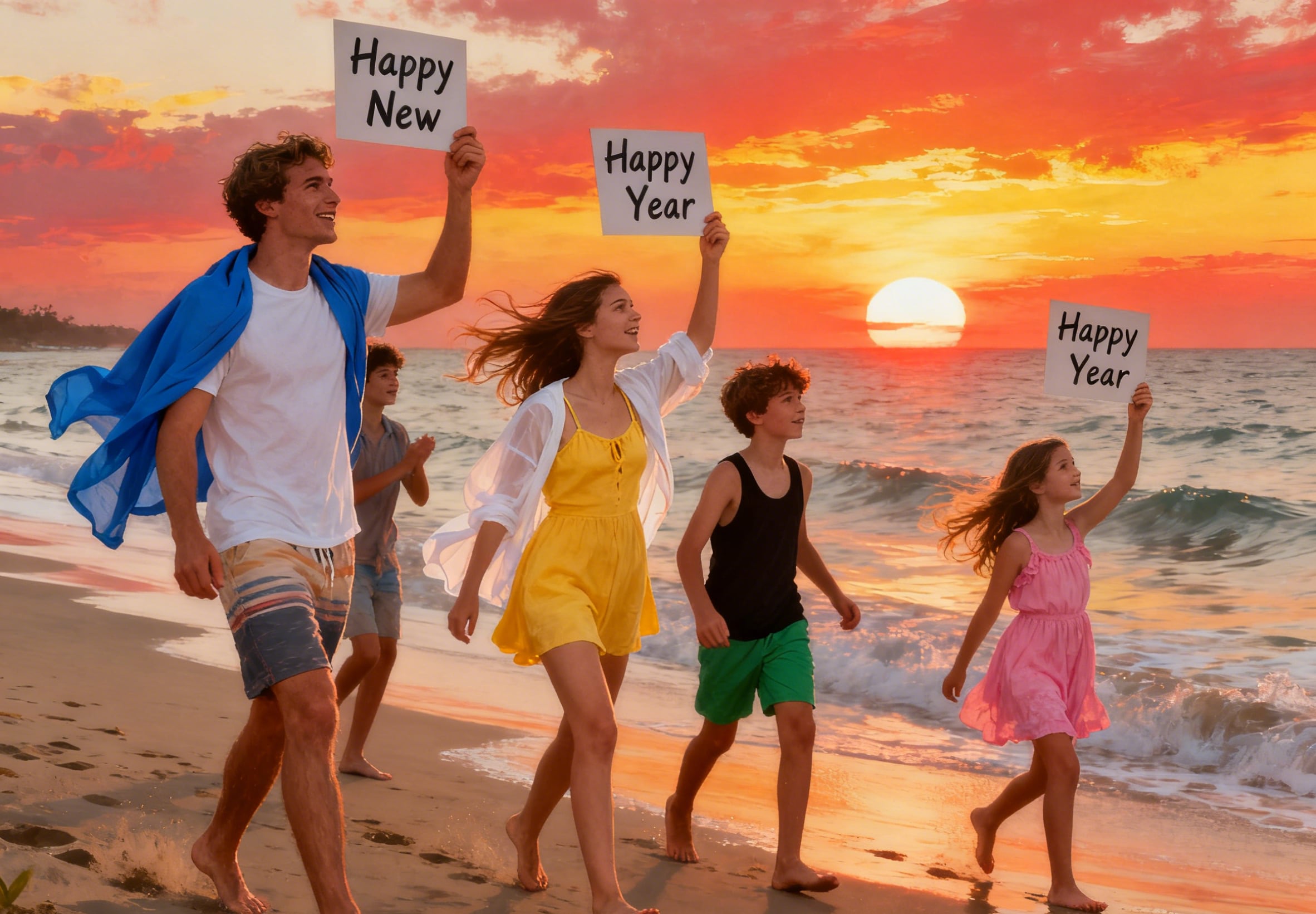 happy new year wishes for siblings