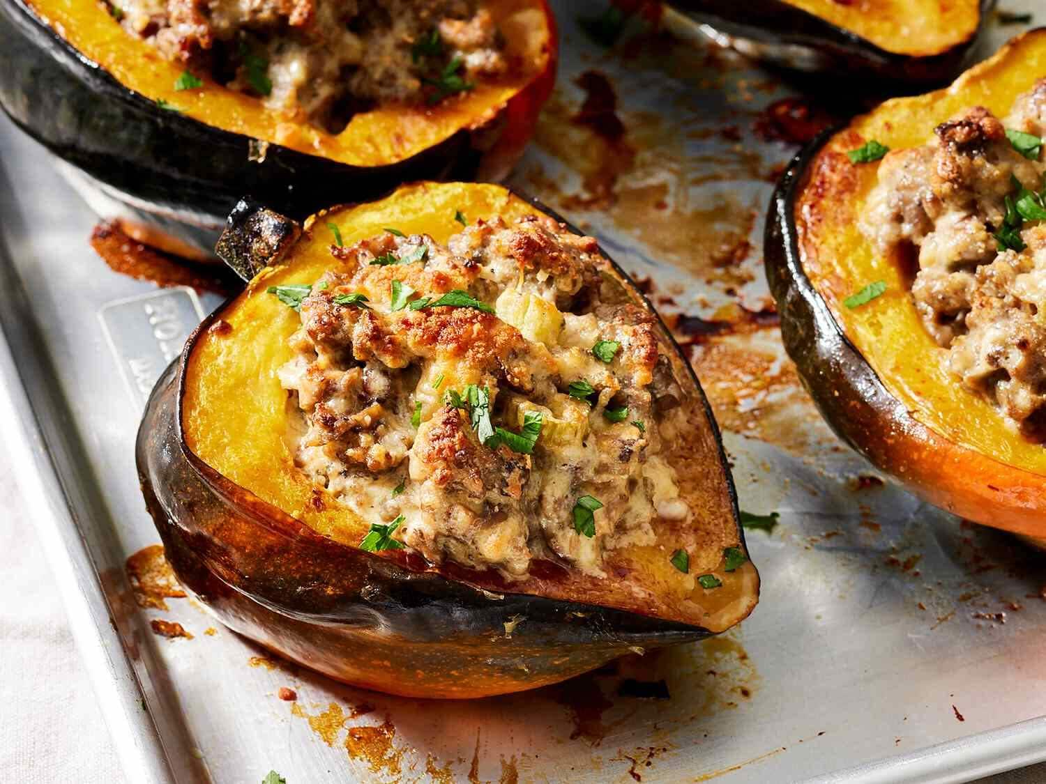 stuffed squash