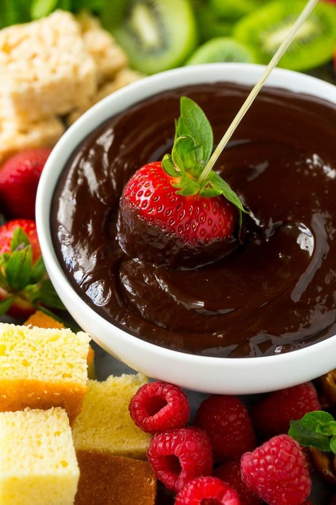 chocolate fondue